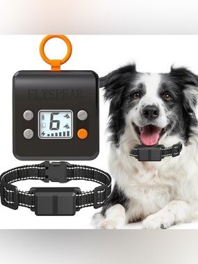 Indoor Wireless Pet Barrier Collar & Transmitter